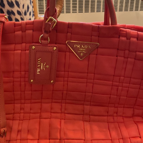 Vintage- Prada! Melon color! See pictures for pre- loved condition. - Picture 11 of 12